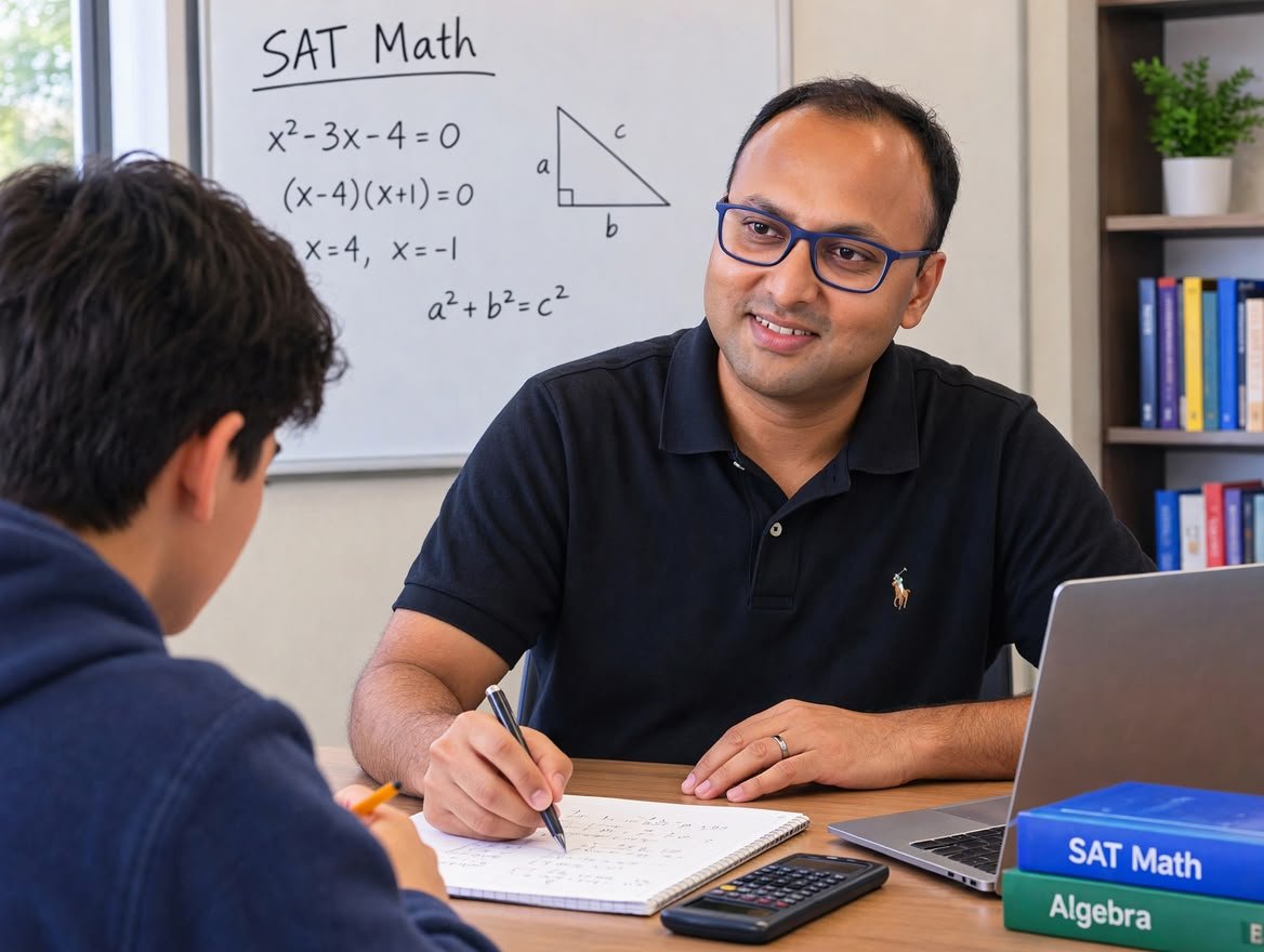Shakil tutoring student