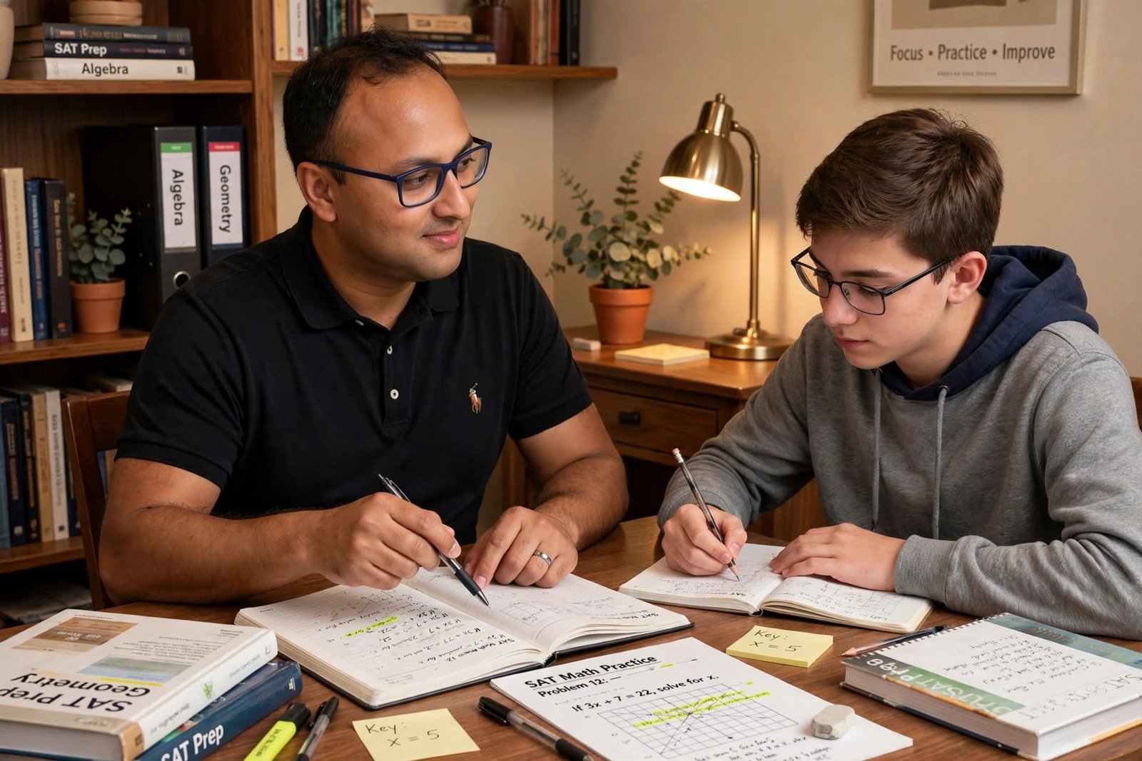 Shak private tutoring student